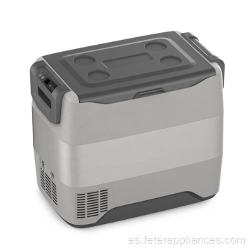 Mini refrigerador portátil para el hogar del coche de 50L AC100-240V DC12 / 24V Compresor doméstico de almacenamiento en frío para exteriores